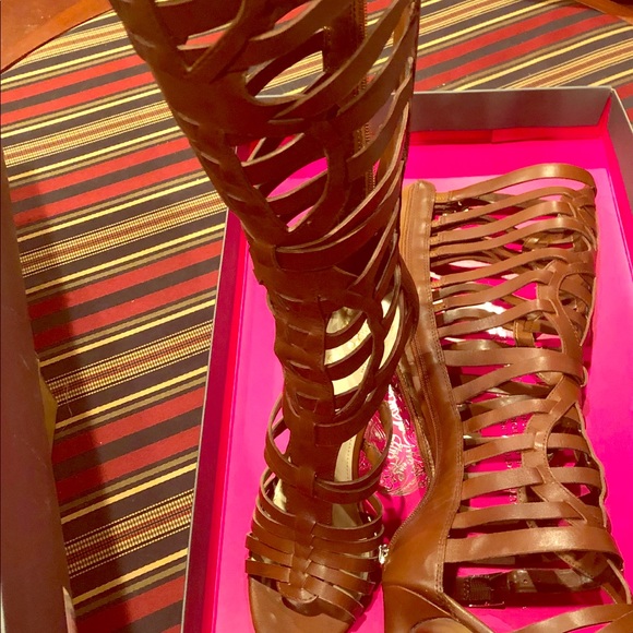 Vince Camuto Shoes - Vince Camuto Brown Calf Boots Size 9